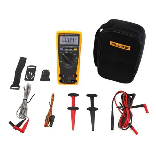 FLUKE 179/EDA2/EUR TRUE RMS DIGITAL MULTIMETER AND DELUXE ACCESSORY COMBO KIT