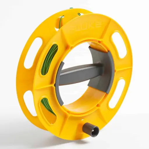 FLUKE 25M GR GROUND/EARTH CABLE REEL, 25M WIRE, GREEN
