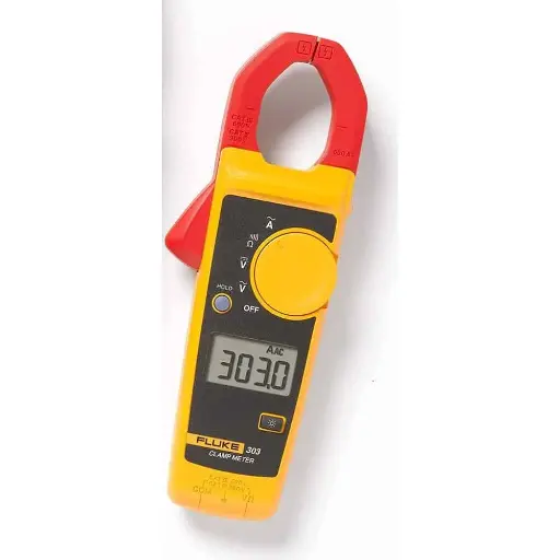 FLUKE 303 AC CLAMP METER CAT III, 600A
