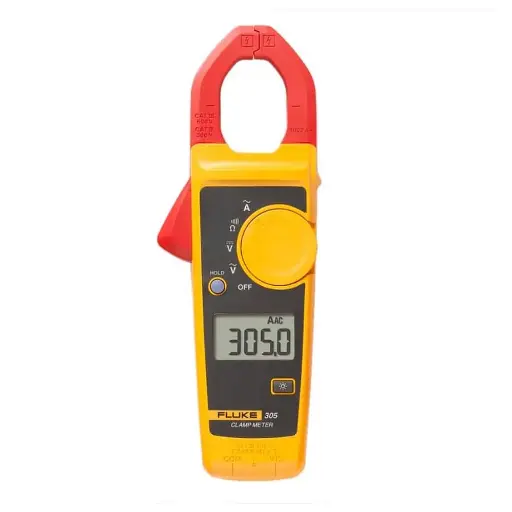 FLUKE 305 AC CLAMP METER CAT III, 999A