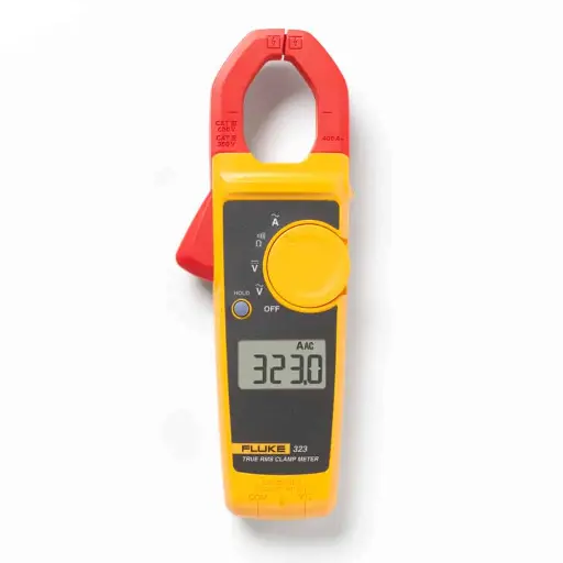 FLUKE 323 TRUE RMS AC CLAMP METER CAT III, 400A