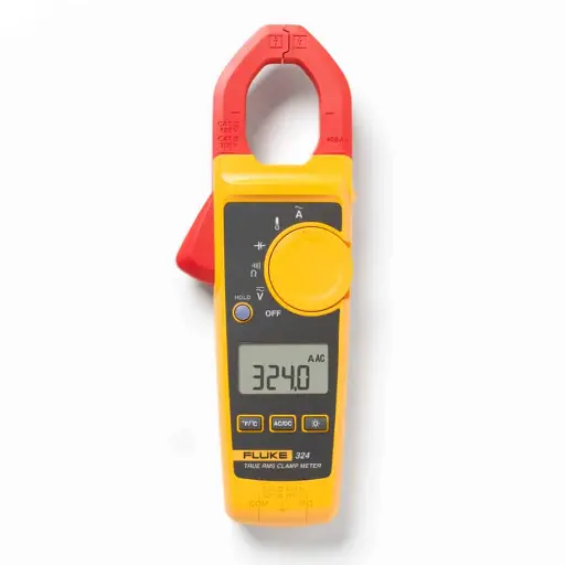 FLUKE 324 TRUE RMS AC CLAMP METER WITH TEMPERATURE AND CAPACITANCE MEASUREMENT