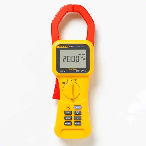FLUKE 353 TRUE RMS AC/DC CLAMP METER, 2000A (CURRENT MEASUREMENT ONLY)