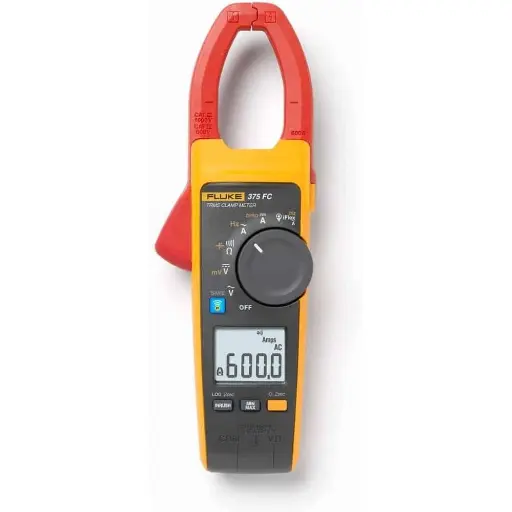 FLUKE 375FC TRUE RMS AC/DC CLAMP METER WITH DC CURRENT AND CAPACITANCE MEASUREMENT