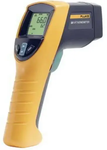 FLUKE 561 HVAC/R INFRARED AND CONTACT THERMOMETER, 12:1, -40 TO 550° C