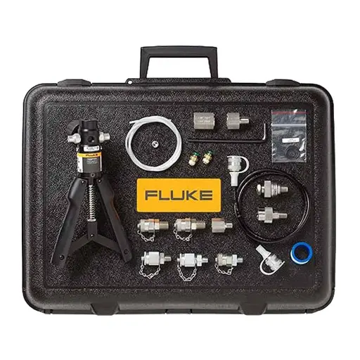 FLUKE 700PTPK2 PNEUMATIC TEST PUMP KIT, 600 PSI, 40 BAR