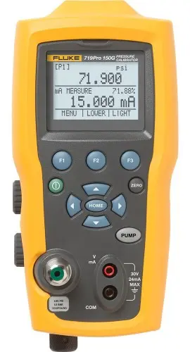 FLUKE 719PRO-30G ELECTRIC PRESSURE CALIBRATOR, -12 TO 30 PSI, -0.8 TO 2 BAR