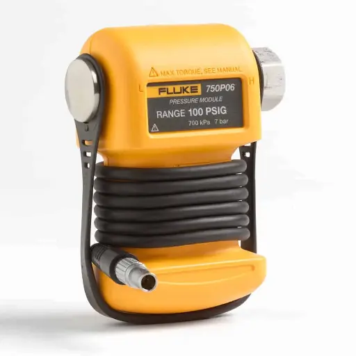 FLUKE 750R04 PRESSURE MODULE, 0 TO 15 PSI, 0 TO 1 BAR