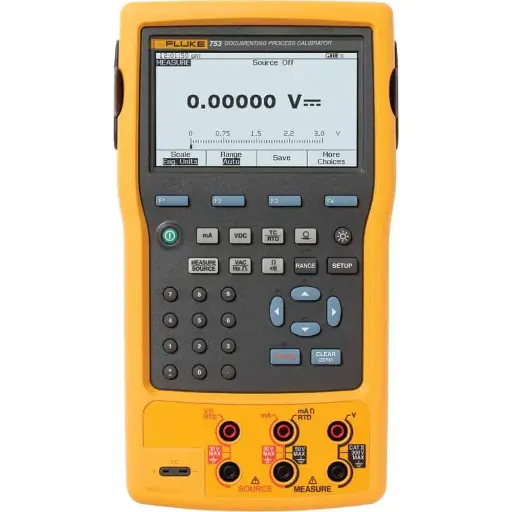 FLUKE 753  DOCUMENTING PROCESS CALIBRATOR WITH INCREASED ACCURACY