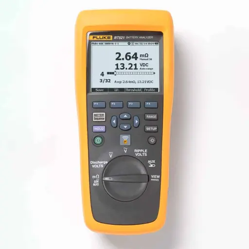 FLUKE BT521 ADVANCED BATTERY ANALYZER, 1000V DC WITH BTL21 INTELLIGENT TEST PROBE SET