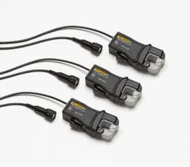 FLUKE I1A/10A PQ3 SWITCHABLE MINI CLAMP-ON CURRENT PROBES, 1 TO 10A, SET OF 3