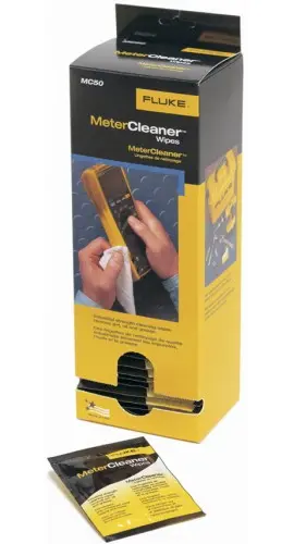 FLUKE MC50 METER CLEANER WIPES; 50-PACK