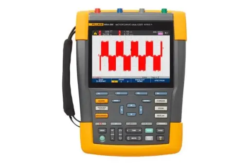 FLUKE MDA-550-III MOTOR DRIVE ANALYZER, 4 CHANNEL, 40-70HZ