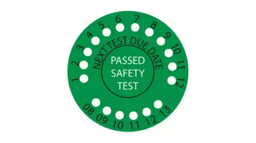 FLUKE PASS560R APPLIANCE PASS LABELS (ROUND)