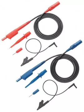 FLUKE STL120-IV SHIELDED TEST LEAD SET, 600 V, CAT IV