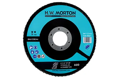 H.W. MORTON PIK FLAP DISC A120 – 4.50”