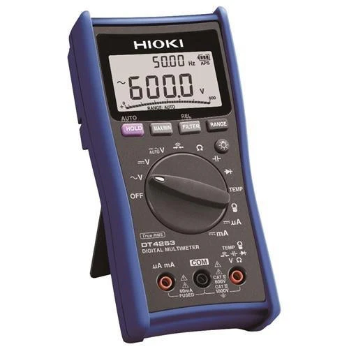HIOKI DT4253 DIGITAL MULTIMETER WITH MA DC, TEMPERATURE