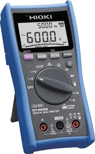HIOKI DT4256 DIGITAL MULTIMETER MULTI-FUNCTIONAL MODEL, WITH 10 A DIRECT INPUT