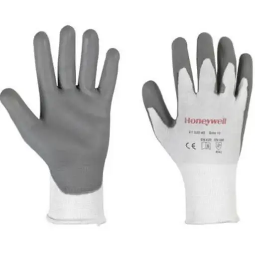 HONEYWELL BEJ2132545 FLEXIDYN GLOVES WHITE/GREY FREE SIZE 10-PAIRS