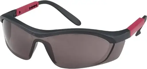 HONEYWELL CJOT57505BS TORNADO F5 SAFETY GLASSES BLACK-RED-GREY FREE SIZE