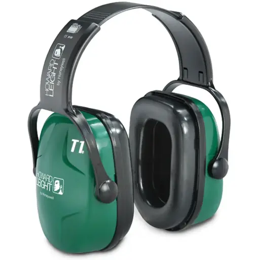 HONEYWELL DJF1010928 THUNDER T1S HEADBAND EARMUFFS GREEN-BLACK ONE SIZE
