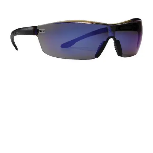 HONEYWELL JED908731 NORTH SAFETY GLASSES BLACK-BLUE ONE SIZE