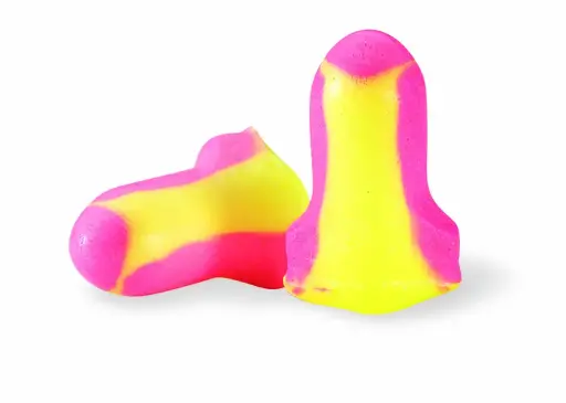 HONEYWELL LUC3301105 LASER LITE EARPLUGS PINK-YELLOW ONE SIZE