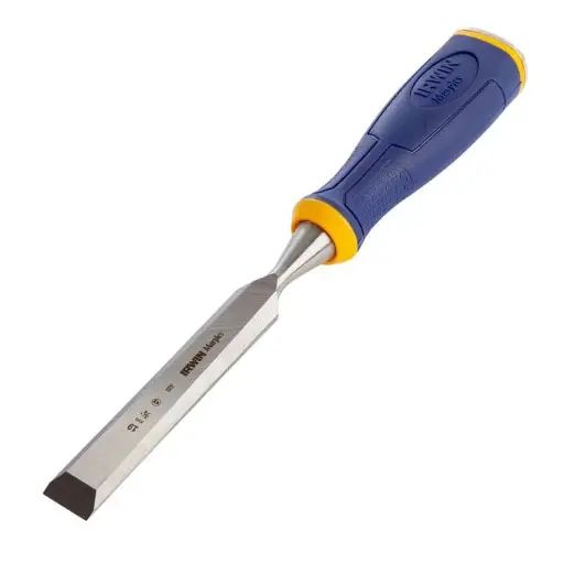 IRWIN 10501706 BEVEL EDGE CHISEL WITH STRIKING CAP 3/4 INCH