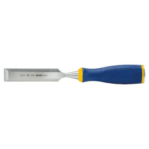 IRWIN 10501708 BEVEL EDGE CHISEL WITH STRIKING CAP 1 INCHES