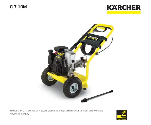 KARCHER G7.10M HIGH PRESSURE WASHER
