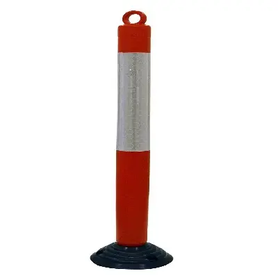 IMA S1406 RED PE POST WITH REFLECTIVE TAPE 80 CM